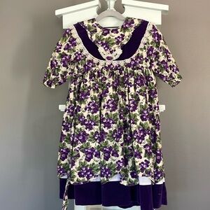 Little Princess Vintage Girls Dress Size 6
